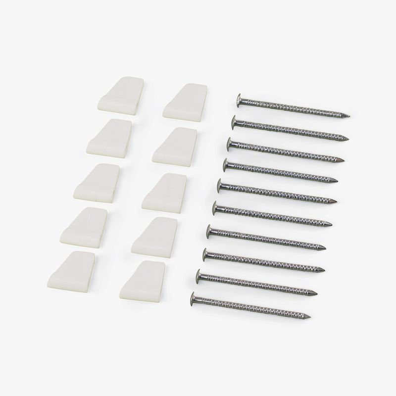 Sprosseklips Snap Han 22,5 Hvit 10pk