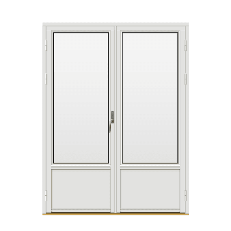 H-balkongdøren Standard Tre 2-fløyet 160x210 (159x209)