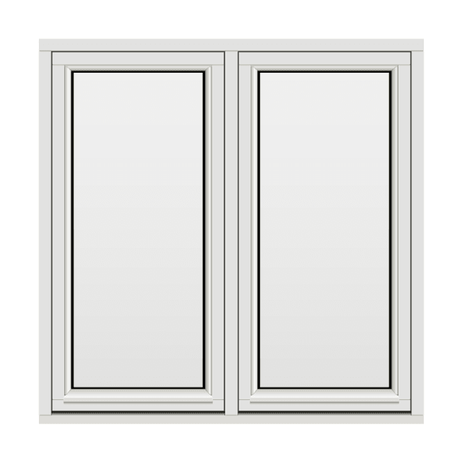 Hovedbilde H-vinduet sidesving 2 rams 130x130 (129x129)