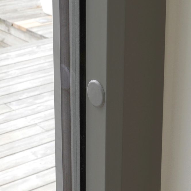 Hovedbilde Dekkpropper 10mm Grå RAL7037 40pk