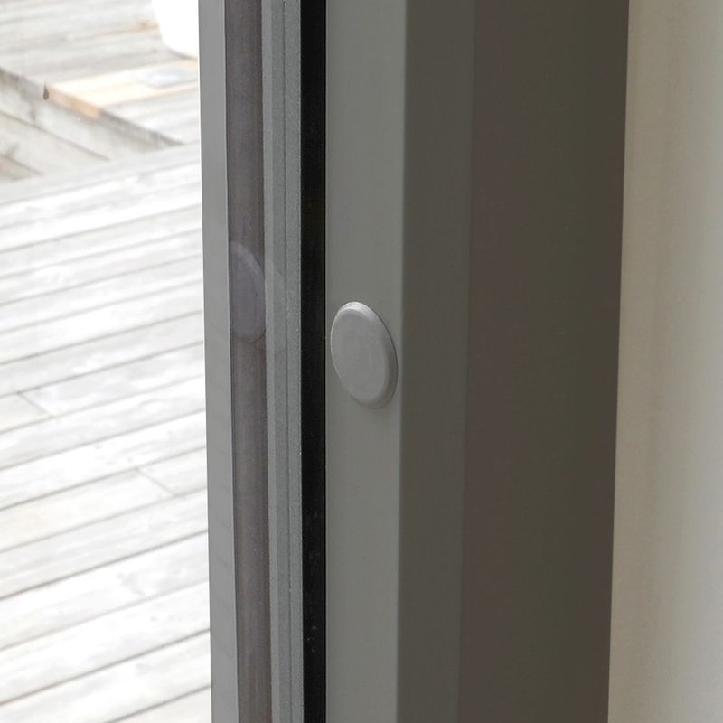 Dekkpropper 10mm Grå RAL7037 40pk