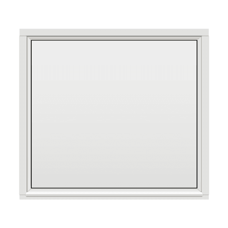 Fastkarm Vindu 100x90 (99x89)